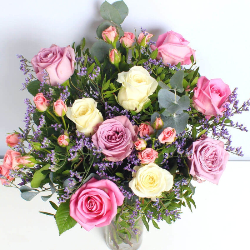 Pastel Mixed Roses