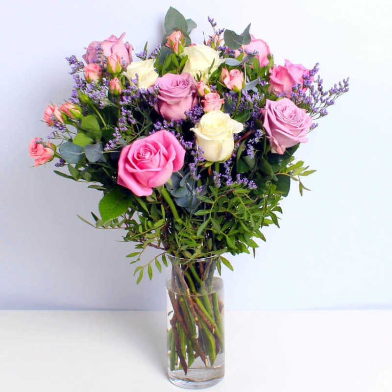 Pastel Mixed Roses